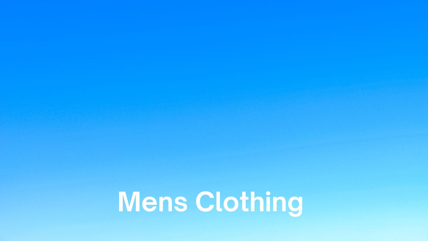 Mens Clothing