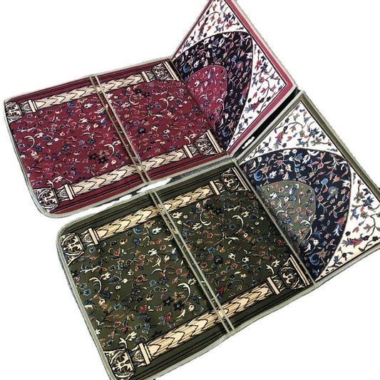 Foldable Meclis Prayer Mat With Backrest